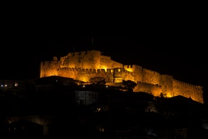The Castle at night (Molivos)