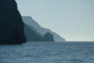 Psara North coastline