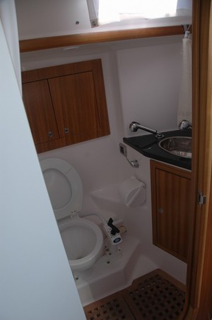 Rear WC-shower