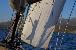 Sailing is inspiring