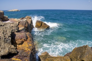 Colorful rocks near Gavatha