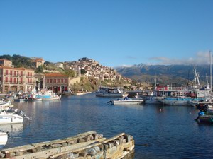 Molivos The Castle from the port