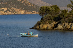 Fishing boat in Yera