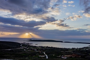 Sunset in Sigri