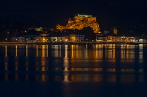 Petra at night